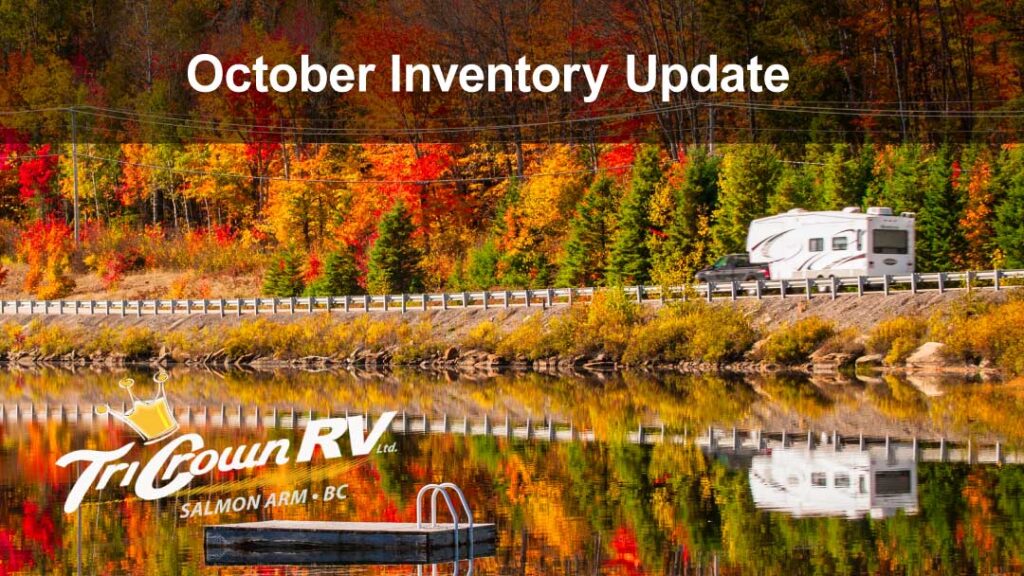 Summer is well and truly gone and Fall is here, but we still have camping units on our lot! Take a look; see if there's anything that fits your Autumn RV-ing!