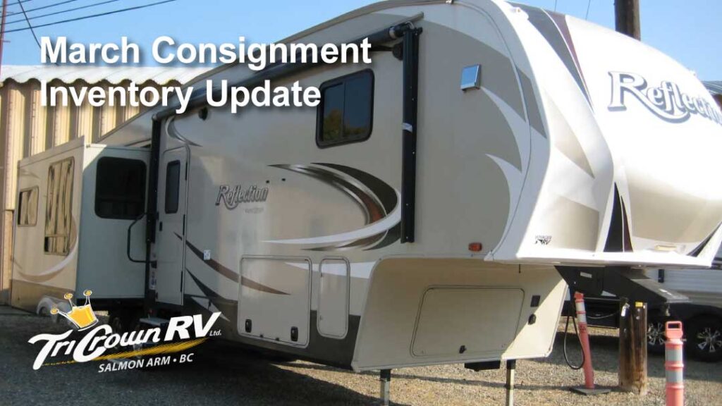 TriCrown RV March used inventory update