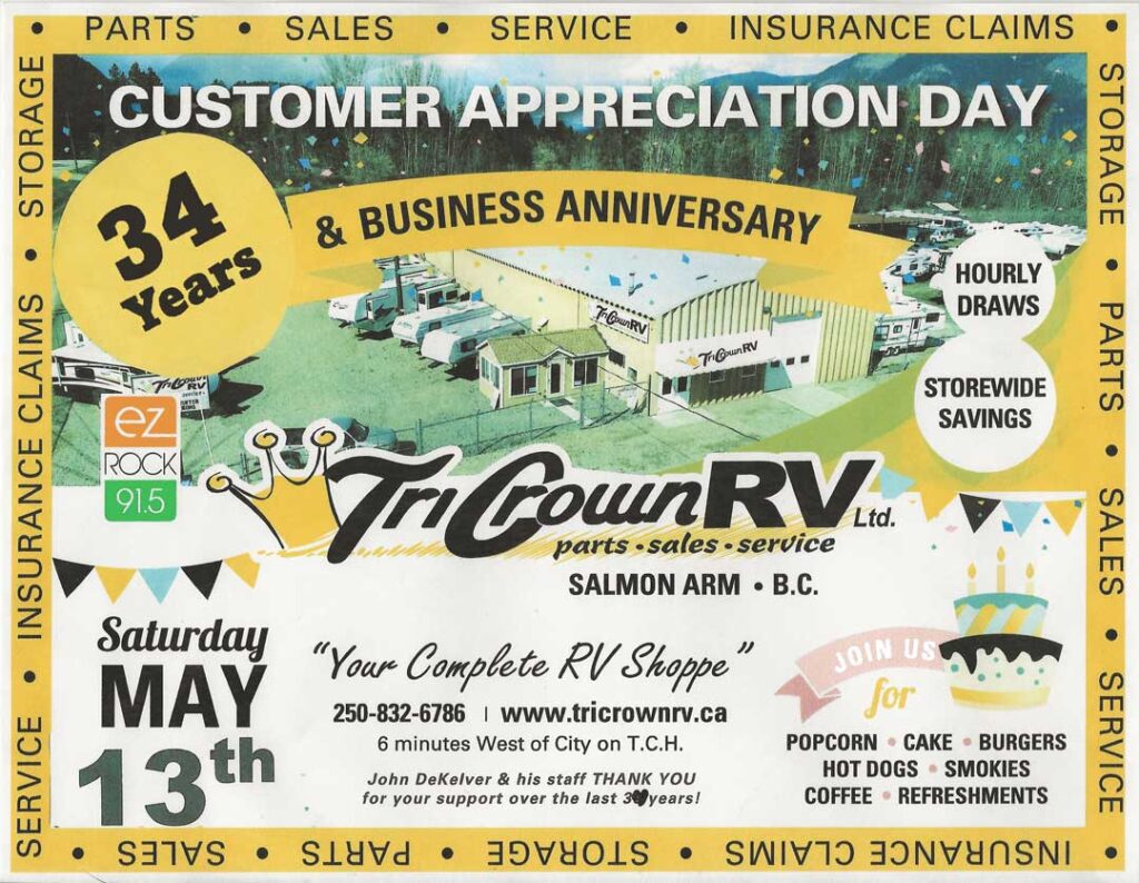 Tri Crown RV customer appreciation event