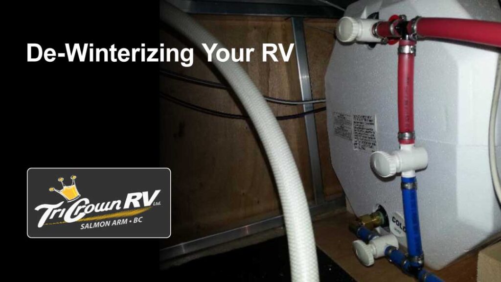 De-winterizing your RV