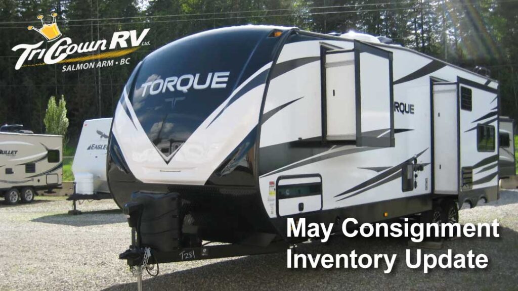 TriCrown RV May used inventory update